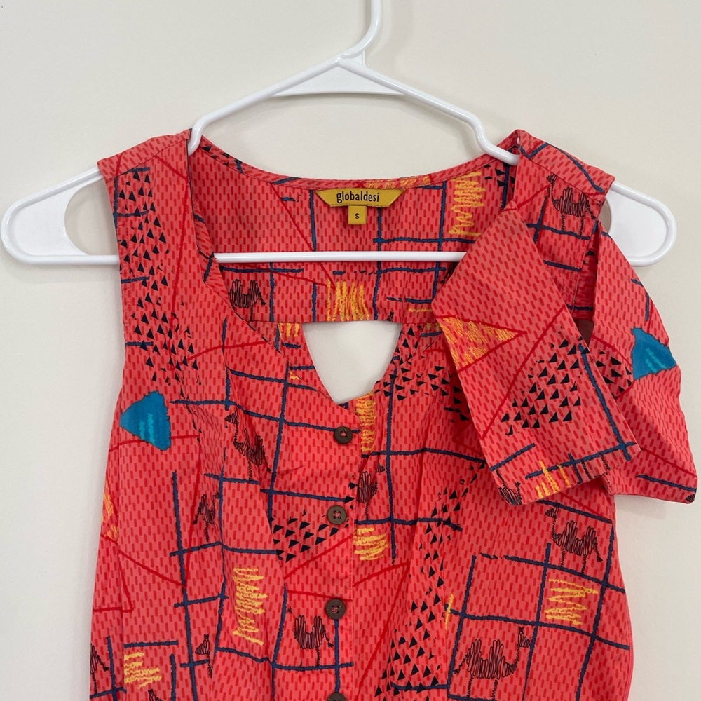 A line maxi dress.